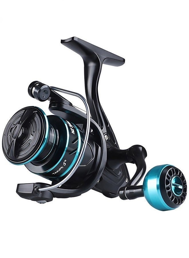 Fishing Reel, Ultra Smooth Powerful Fish Spinning Wheel, Aluminium Alloy Fishing Reels with 22LBs Drag Max, Balanced and Lightweight, Perfect for Freshwater or Saltwater Fishing, HZ-3000 - Image 1